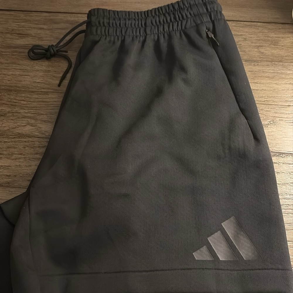 NWT [Adidas] Z.N.E. Woven Stretch Athletic Performance Black Shorts Mens XL/2XL - Picture 9 of 13
